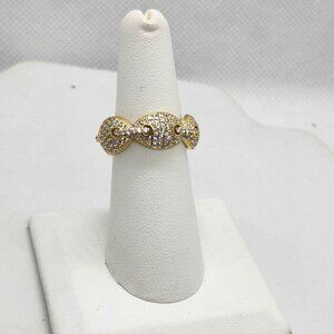 Brand New 925 Sterling Silver Luxury Gucci-Style Ring